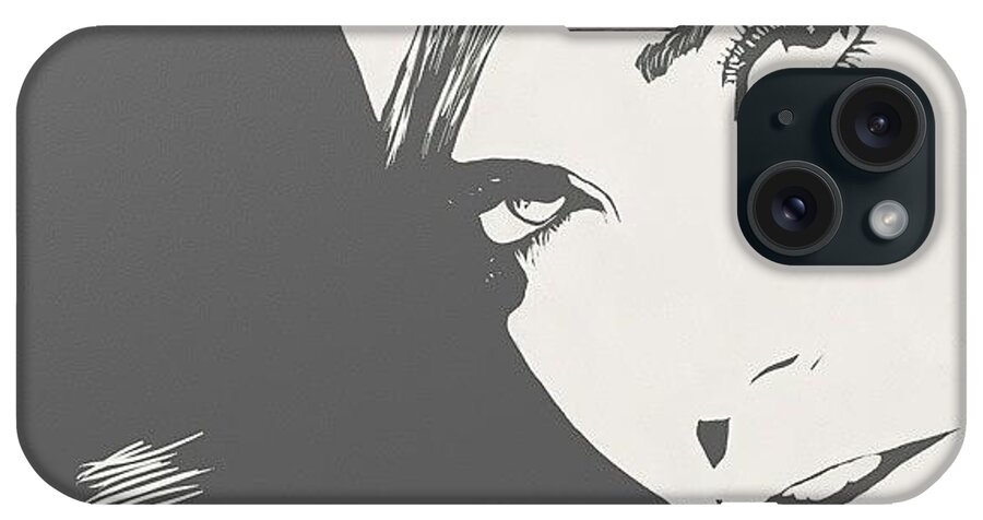 Beautiful iPhone Case featuring the painting #art #illustration #drawing #draw #3 by Jacqueline Schreiber