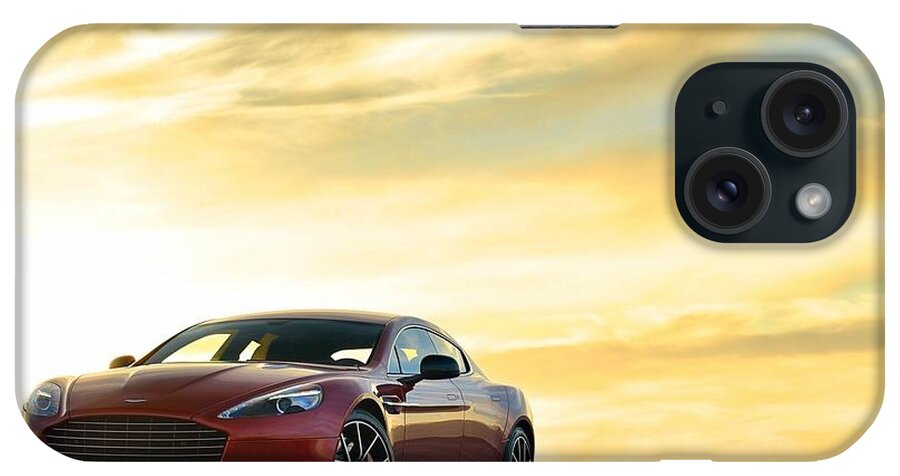 Aston Martin Rapide iPhone Case featuring the photograph Aston Martin Rapide #1 by Jackie Russo