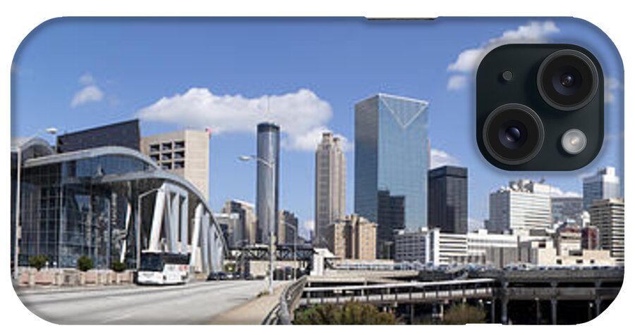Panoramic iPhone Case featuring the photograph Atlanta Georgia #1 by Anthony Totah