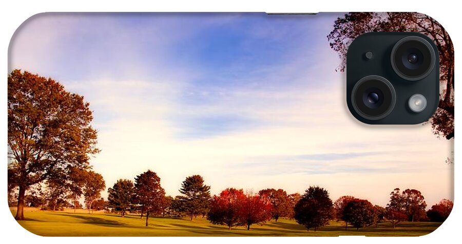 Shorehaven Golf Course iPhone Case featuring the photograph Autumn Dreams #1 by Mountain Dreams