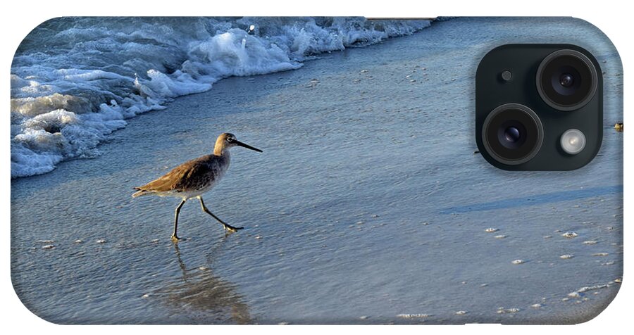 Photograph iPhone Case featuring the photograph Beach Bird #1 by Larah McElroy