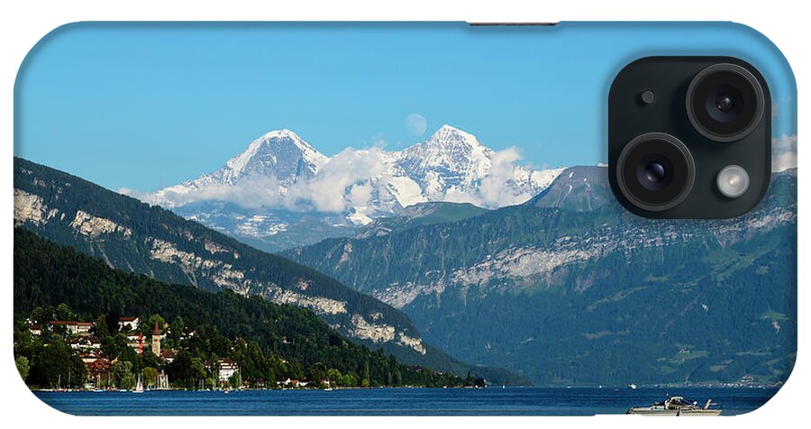  Eiger iPhone Case featuring the photograph Bernese Oberland #1 by Andy Myatt