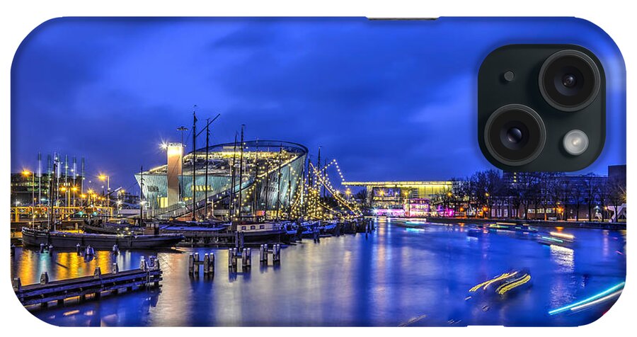 Blue iPhone Case featuring the photograph Nemo in the Blue Hour by Frans Blok