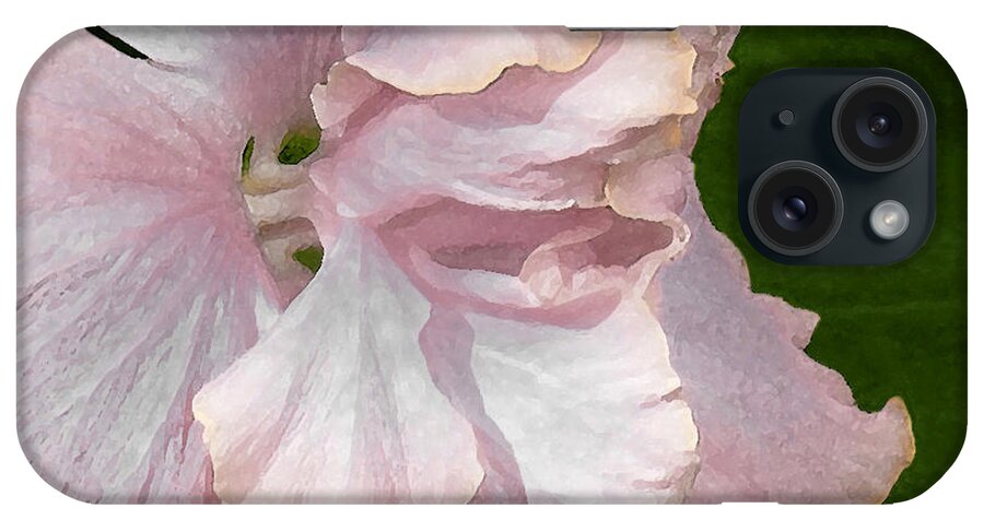 Hibiscus iPhone Case featuring the photograph Blush #1 by James Temple