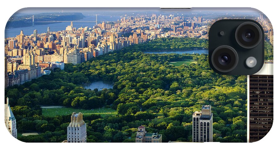 New York iPhone Case featuring the photograph Central Park by Brian Jannsen