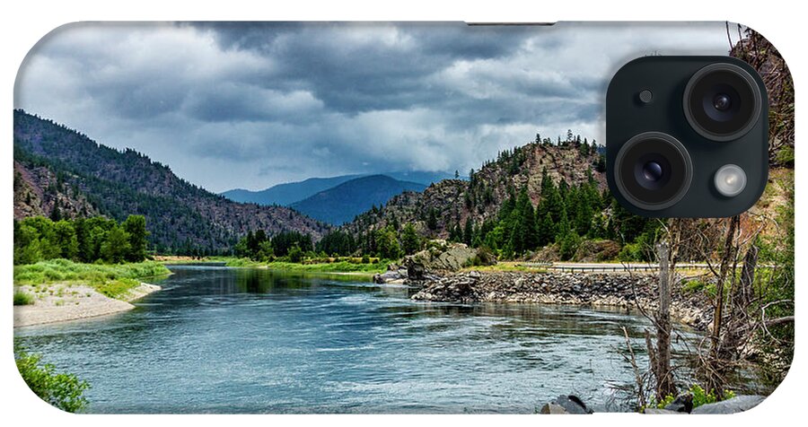 Clark Fork River iPhone Case featuring the photograph Clark Fork River Montana #1 by Donald Pash