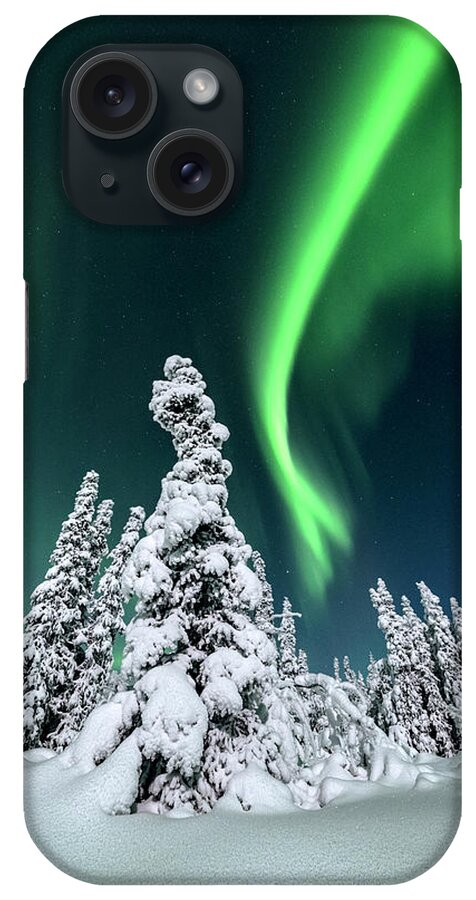 Alaska iPhone Case featuring the photograph Cosmic Light #1 by Robert Fawcett