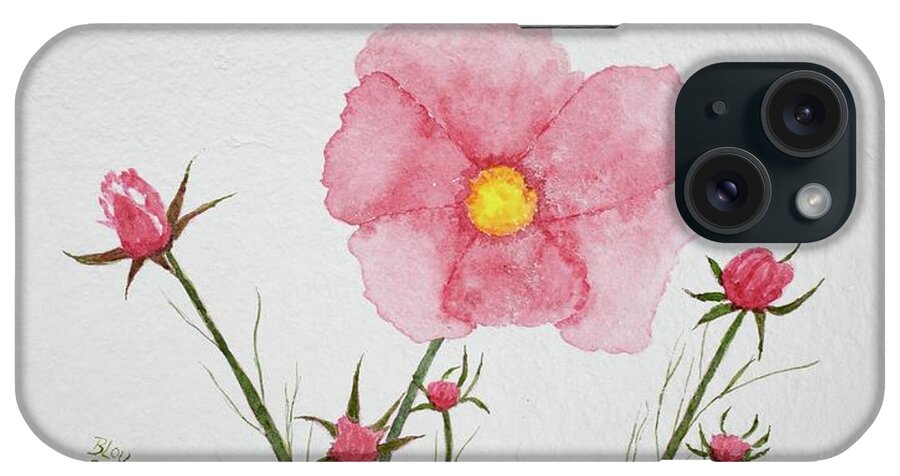  iPhone Case featuring the painting Cosmos by Barrie Stark