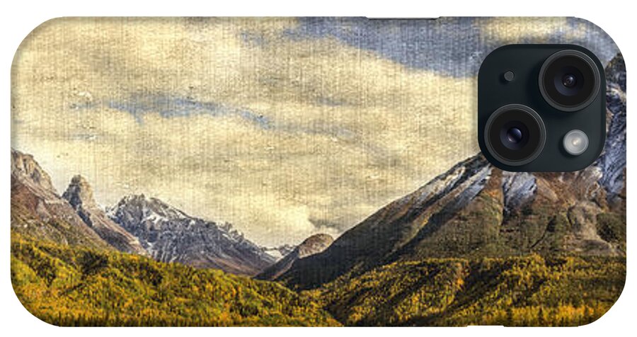 Mountains iPhone Case featuring the photograph Dan Creek Alaska by Fred Denner