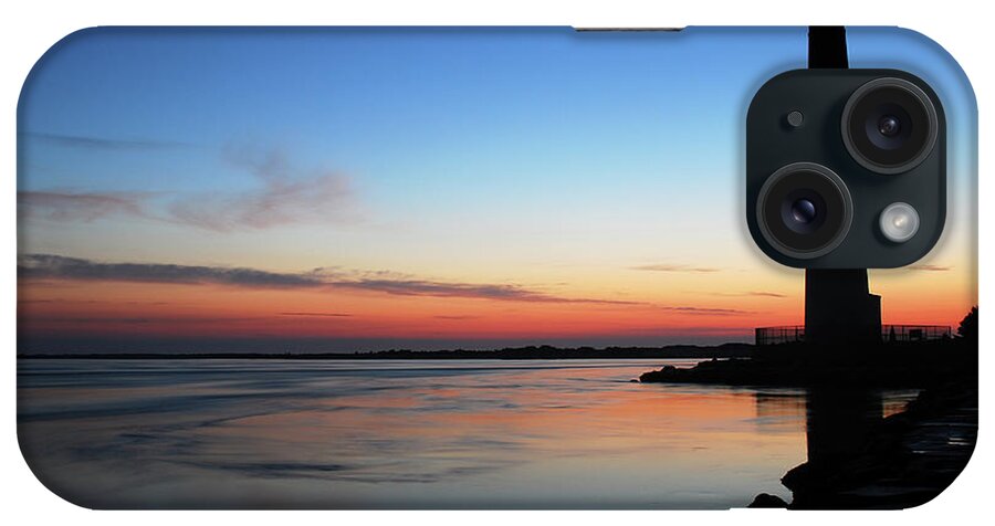 Barnegat iPhone Case featuring the photograph Dawn at Barnegat Light #1 by James Kirkikis