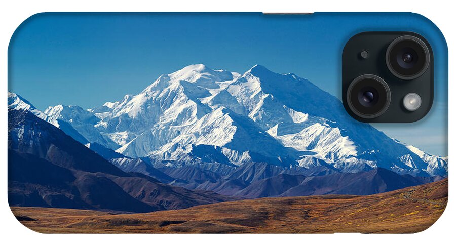 Alaska iPhone Case featuring the photograph Denali by Ed Boudreau