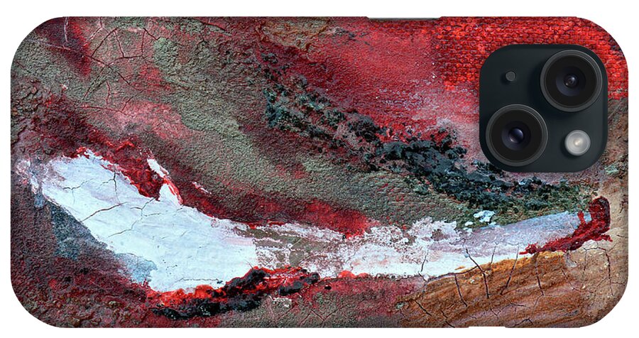 Modern iPhone Case featuring the painting Diablo #1 by Donna Blackhall