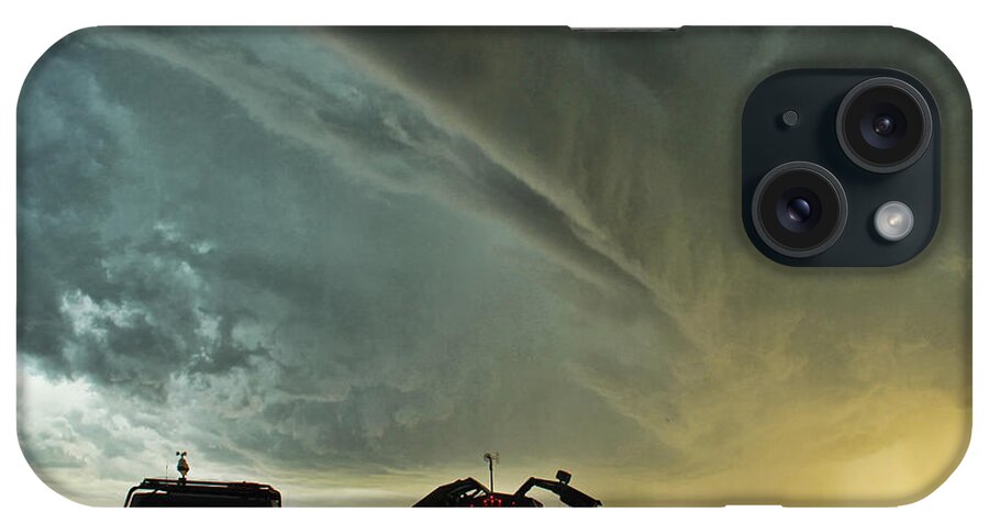 Clouds iPhone Case featuring the photograph Dominating the Storm #2 by Ryan Crouse
