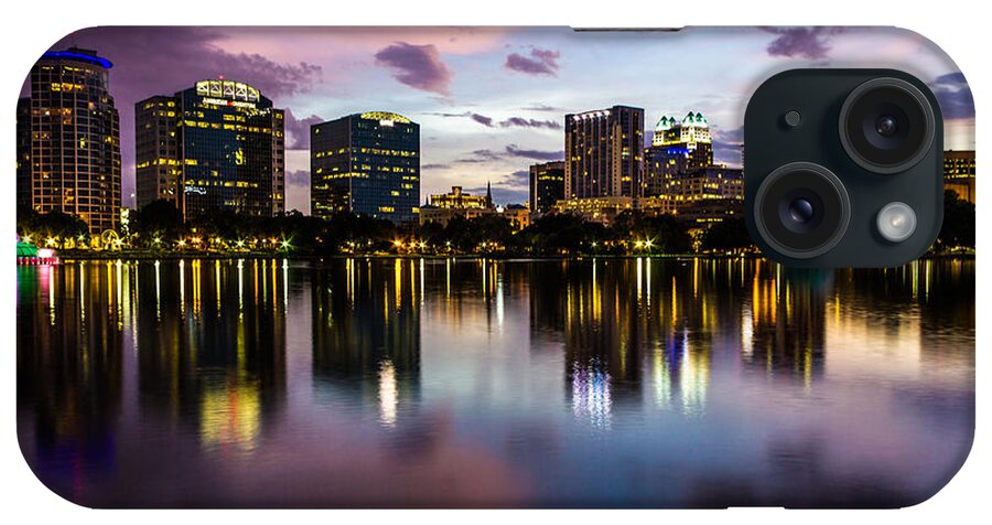 Lake iPhone Case featuring the photograph Downtown Orlando #1 by Mike Dunn