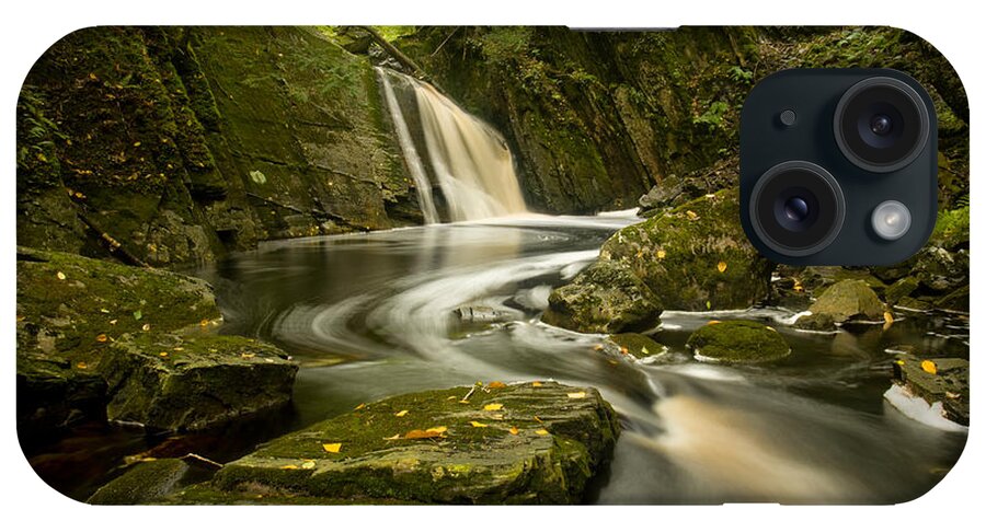 Autumn iPhone Case featuring the photograph Early Autumn Waterfall #1 by Irwin Barrett