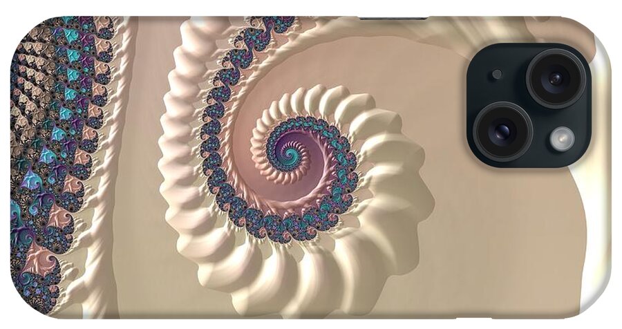 Abstract iPhone Case featuring the photograph Elegance #1 by Barbara Zahno