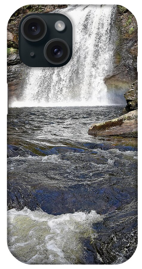 Waterfall iPhone Case featuring the photograph Falls of Falloch #1 by Kuni Photography
