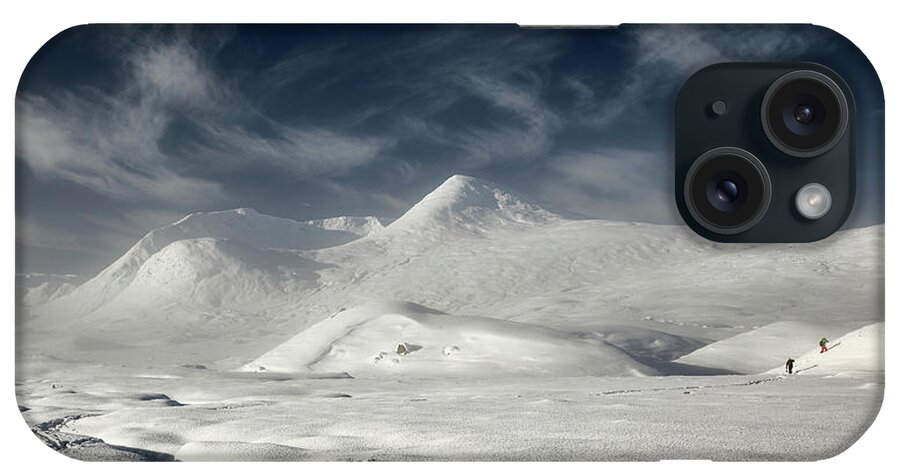 Glencoe iPhone Case featuring the photograph Glencoe Winter Landscape #1 by Grant Glendinning