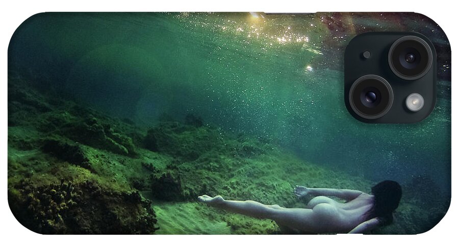 Swim iPhone Case featuring the photograph Going Home II #1 by Gemma Silvestre