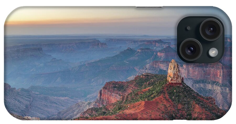Arizona iPhone Case featuring the photograph Grand canyon from Imperial Point #4 by Mati Krimerman
