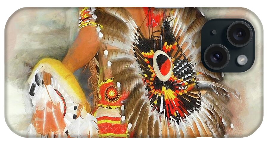 Native American iPhone Case featuring the photograph Grand Prairie Texas Pow-wow #1 by Dyle Warren