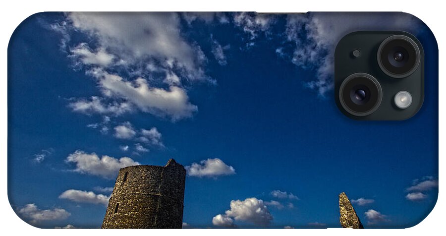 Hadleigh Castle iPhone Case featuring the photograph Hadleigh Castle Essex #1 by David French