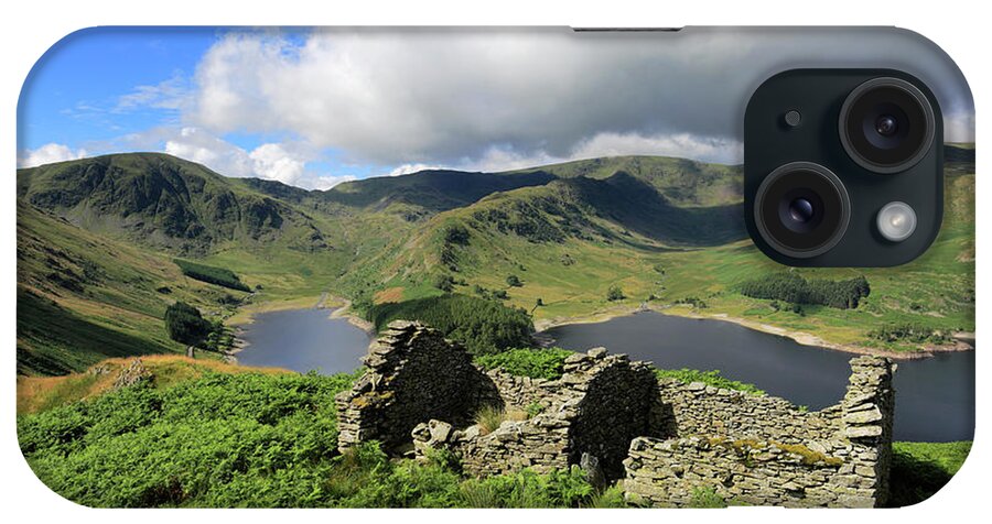 Haweswater Reservoir iPhone Case featuring the photograph Haweswater reservoir, Mardale valley, Lake Dist #1 by Dave Porter