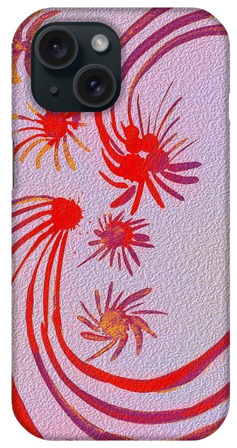 Art For Sale iPhone Case featuring the painting Holiday colours #1 by Sonali Gangane