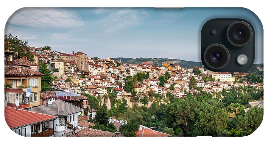 Architecture iPhone Case featuring the photograph Houses In Old Town Of Veliko Tarnovo Bulgaria #1 by JM Travel Photography