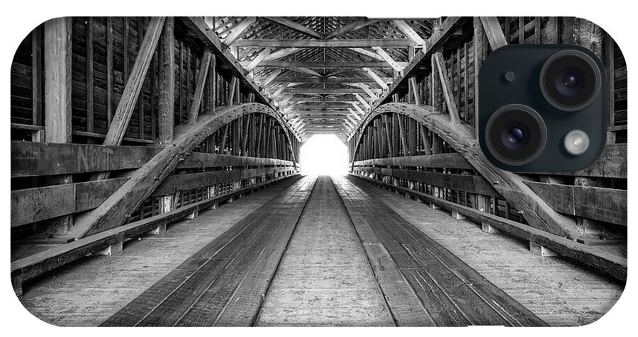 Tunnel iPhone Case featuring the photograph Into the Light #1 by Ryan Wyckoff