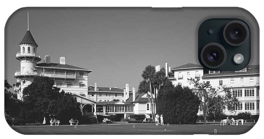 Jekyll Island iPhone Case featuring the photograph Jekyll Island Clubhouse #1 by Mountain Dreams