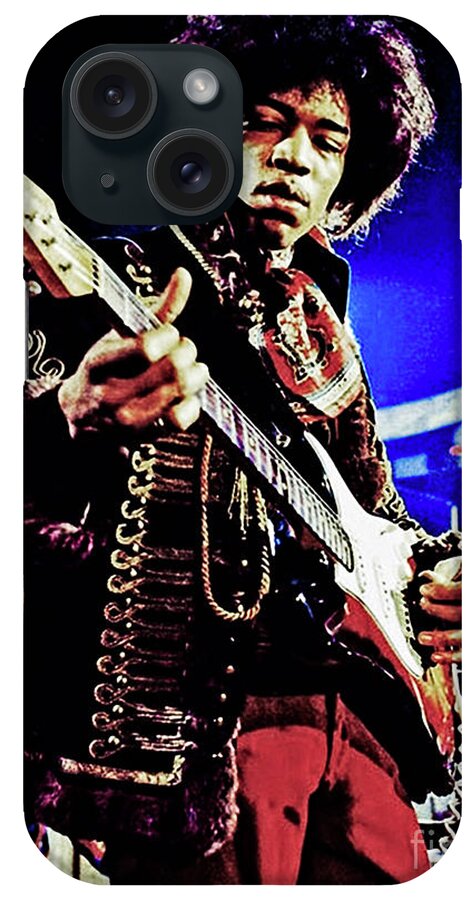 Jimi Hendrix iPhone Case featuring the photograph Jimi Hendrix #3 by Doc Braham