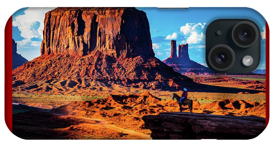 Arizona iPhone Case featuring the photograph John Ford Point Sunset by Paul LeSage