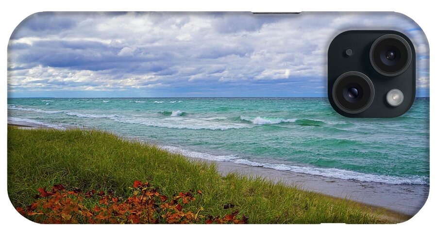 Lake Superior Colors iPhone Case featuring the photograph Lake Superior Colors #1 by Rachel Cohen