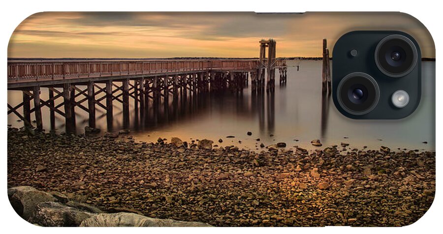 Pier iPhone Case featuring the photograph Last Light #1 by Robin-Lee Vieira