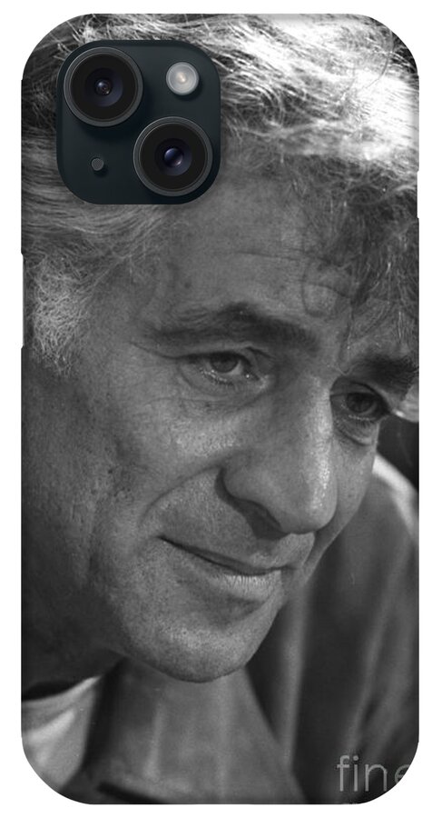 Fine Arts iPhone Case featuring the photograph Leonard Bernstein, American Composer #1 by Science Source