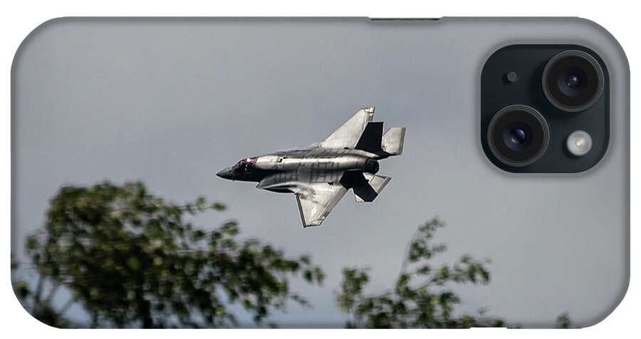Jet iPhone Case featuring the photograph Lockheed Martin F-35 Lightning II #1 by Shirley Mitchell