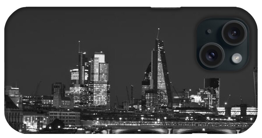 Cityscape iPhone Case featuring the photograph London City Skyline #1 by David French