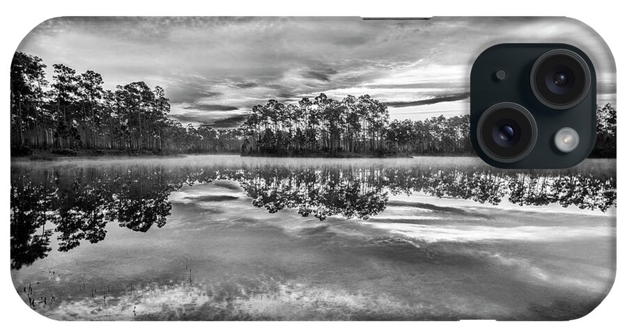 Everglades iPhone Case featuring the photograph Long Pine BW by Jon Glaser
