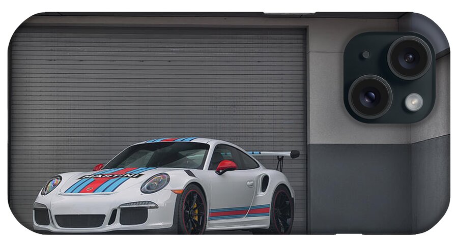 Cars iPhone Case featuring the photograph #Martini #Porsche 911 #GT3RS #Print #1 by ItzKirb Photography