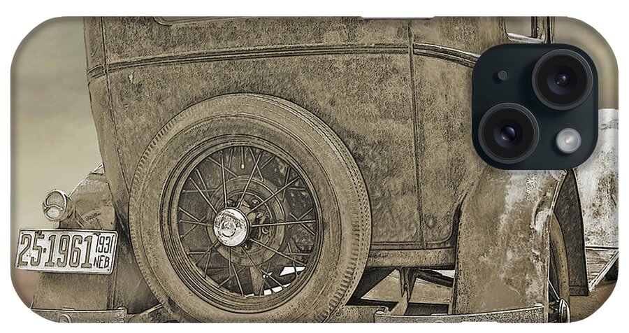 Model A iPhone Case featuring the photograph Model A #1 by John Anderson