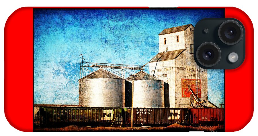 Montana iPhone Case featuring the photograph Montana Elevator #1 by Peggy Dietz