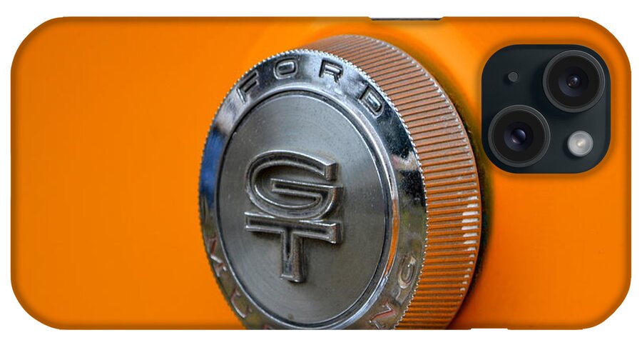  iPhone Case featuring the photograph Mustang Gas Cap #1 by Dean Ferreira