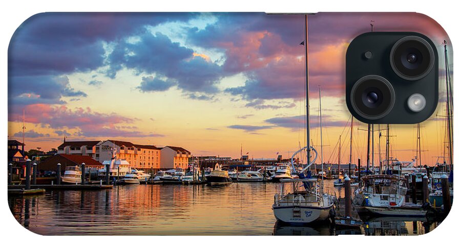 Boat iPhone Case featuring the photograph Newports Dusk #1 by Karol Livote
