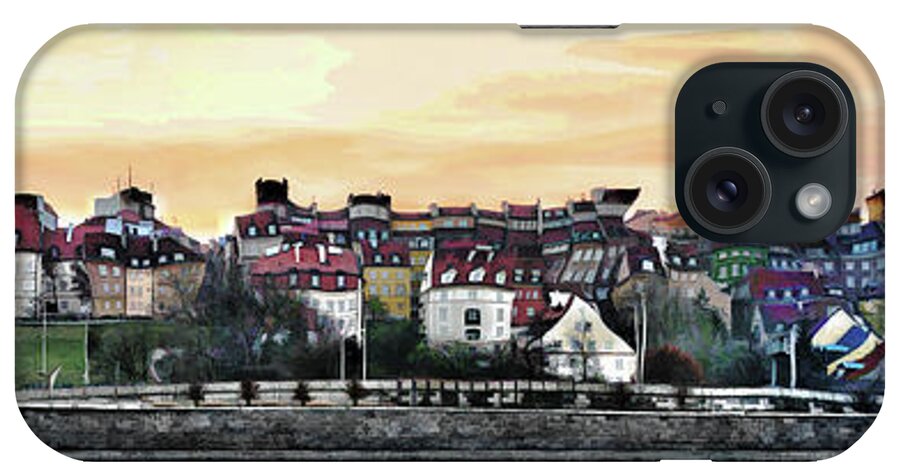 Old Town iPhone Case featuring the photograph Old Town in Warsaw #16 #1 by Aleksander Rotner