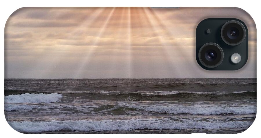 Sunset iPhone Case featuring the photograph Pacific Sunset by Charles Robinson