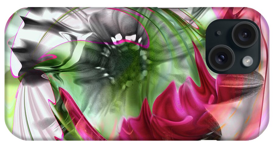 Pink Daisy iPhone Case featuring the photograph Pink Daisy #1 by Elaine Hunter