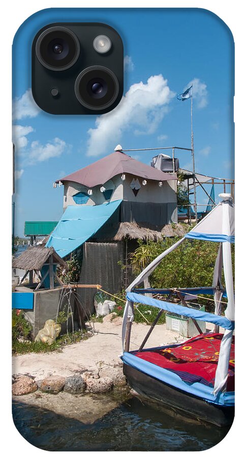 Mexico Quintana Roo iPhone Case featuring the digital art Plastic Island Jaysxee #1 by Carol Ailles