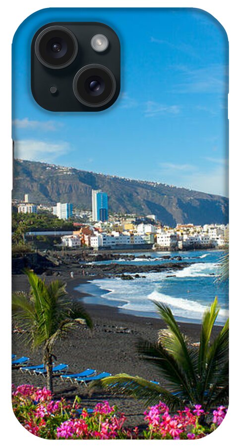 Puerto De La Cruz iPhone Case featuring the photograph Playa Jardin in Tenerife #2 by Anastasy Yarmolovich