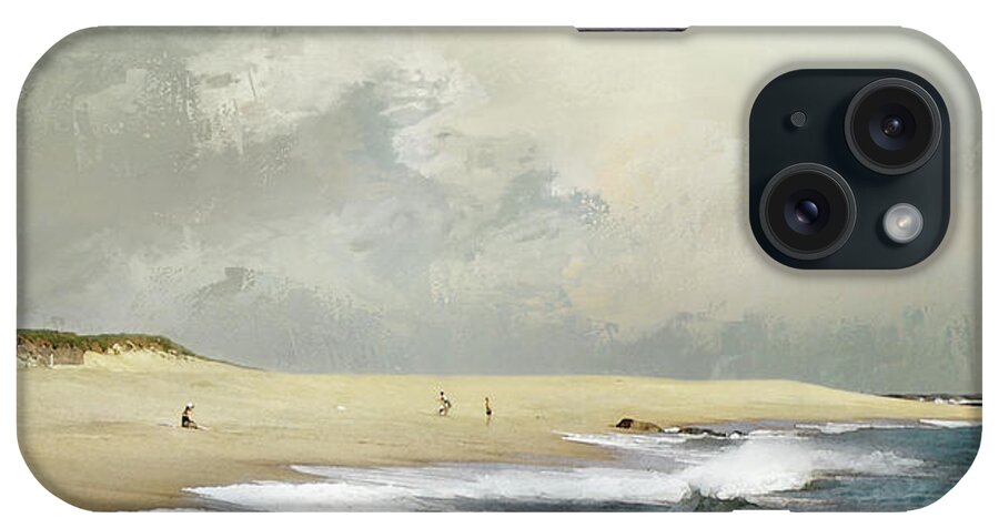 Island iPhone Case featuring the photograph Plum Island Sky by Karen Lynch